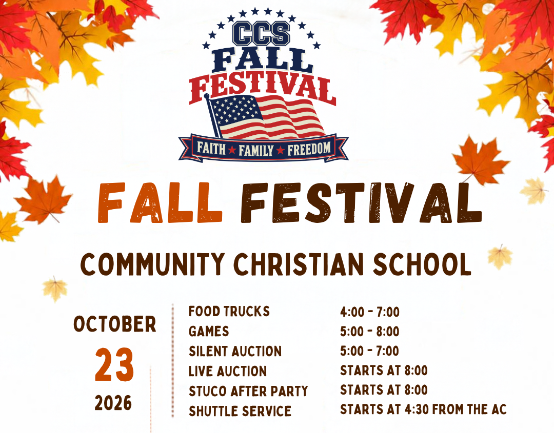 Fall Festival 2026 Information